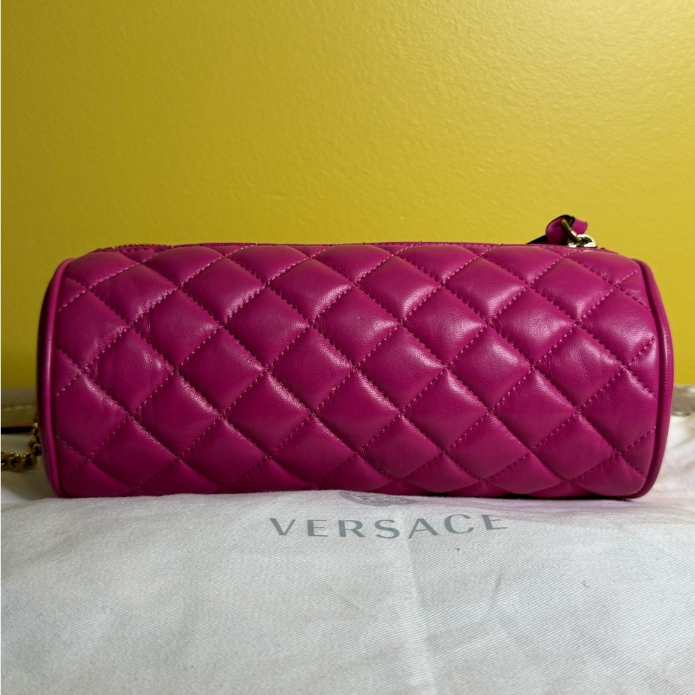 💔💔NO LONGER AVAILABLE💔💔Versace Pink Quilted Women's Bag - Picture 3 of 4